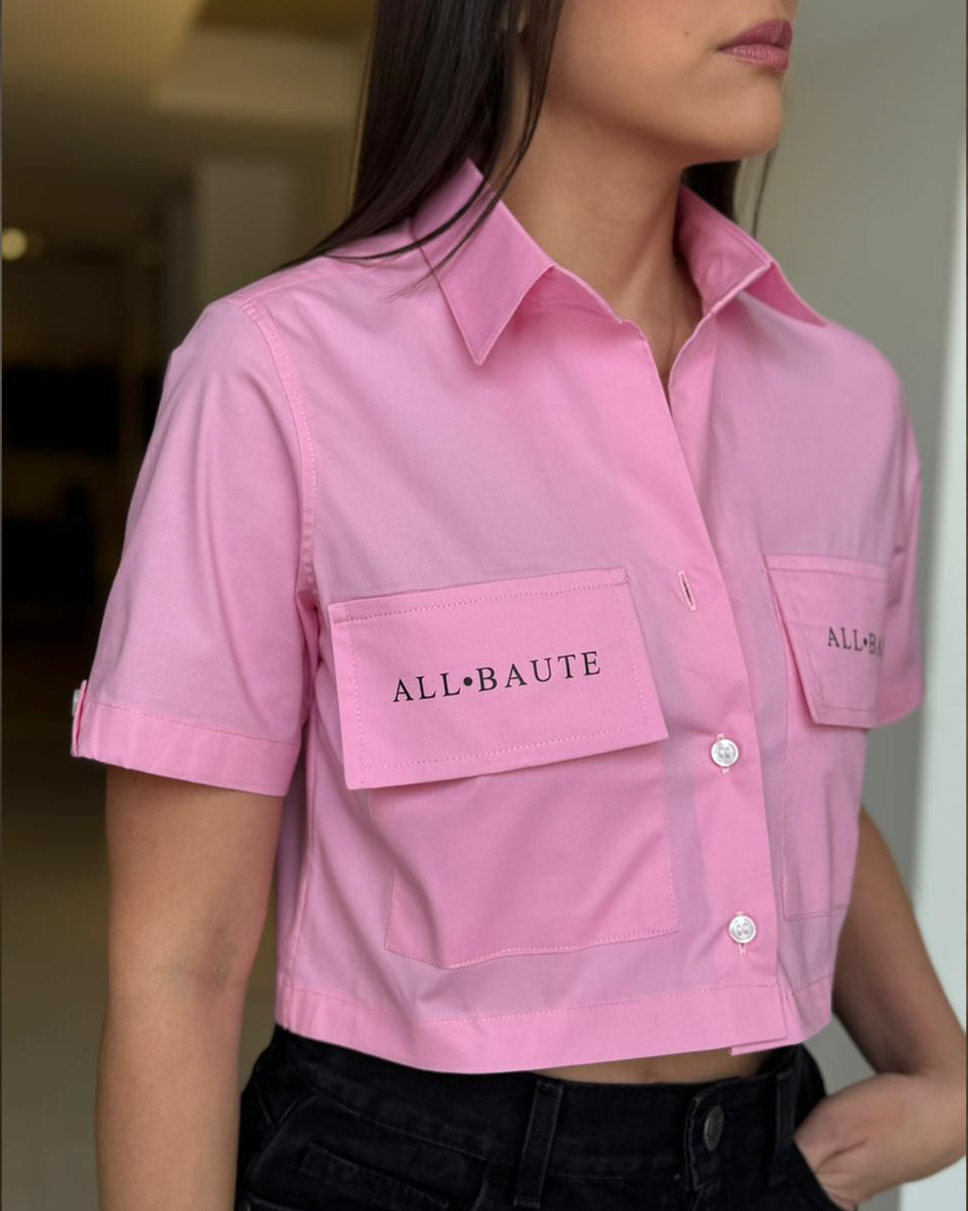 Mini Shirt Rosada
