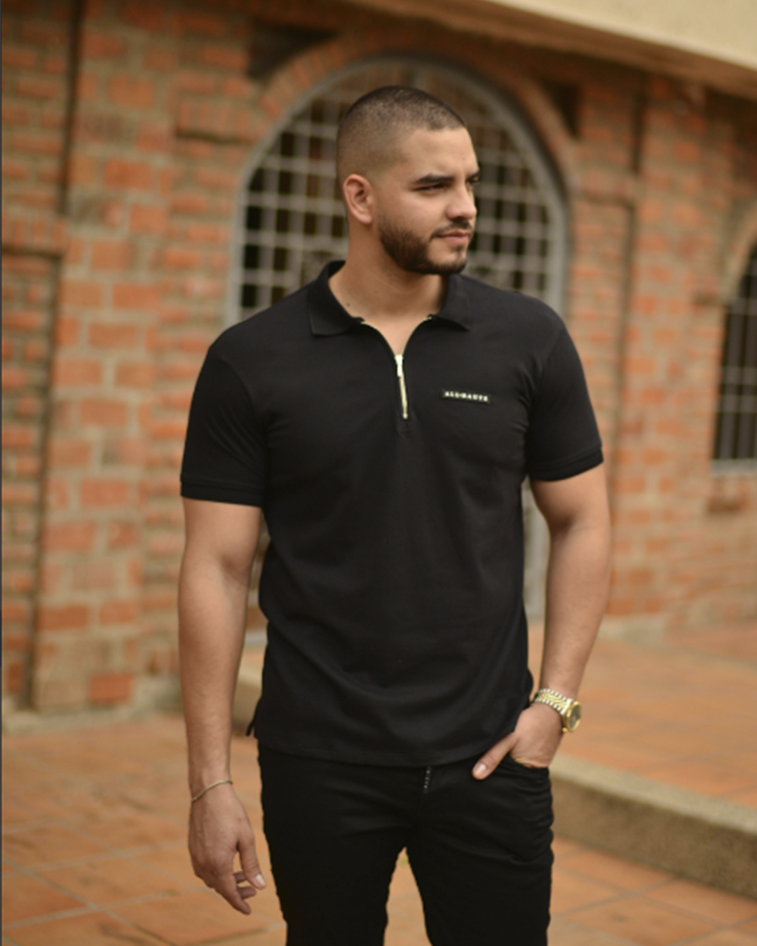 Camiseta tipo polo