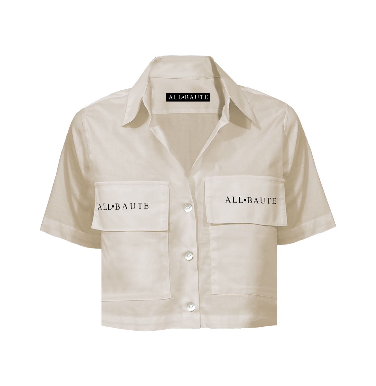 Mini Shirt Blanca/Beige