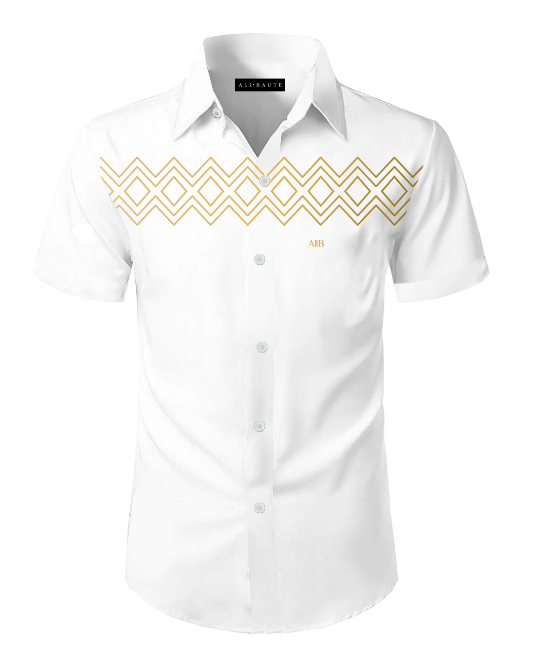 Camisa en algodón - Geometric