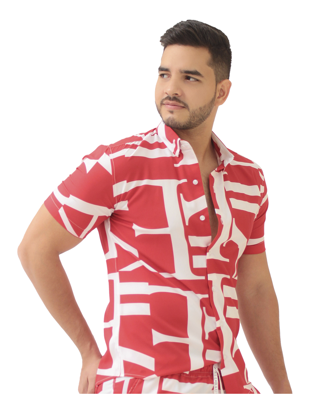 Camisa Casual-Monogram