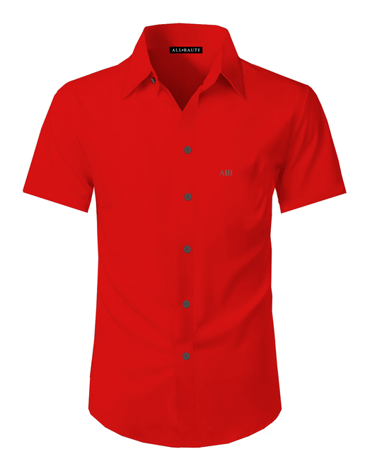 Camisa en algodón manga corta