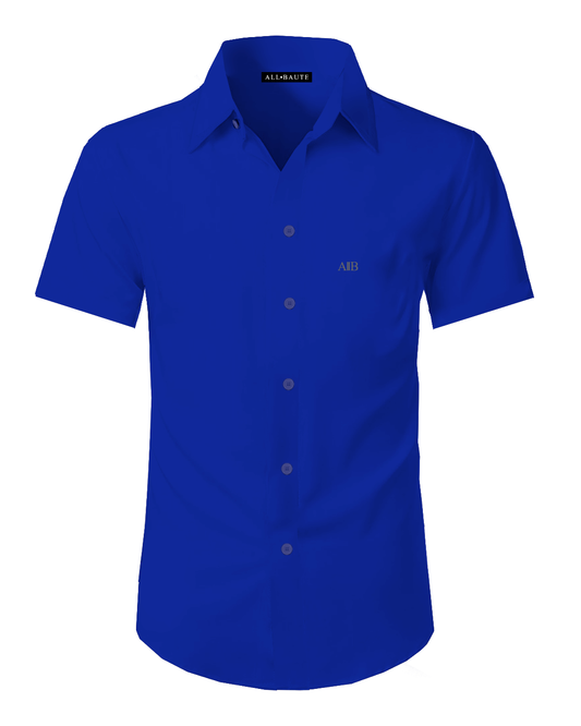 Camisa en algodón manga corta