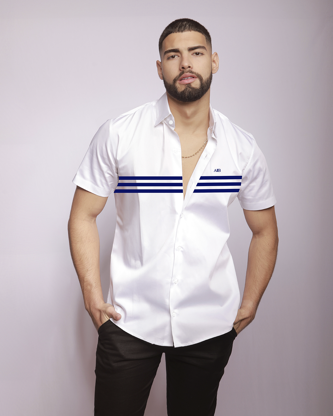 Camisa en algodón - ANGELO EVOLUTION