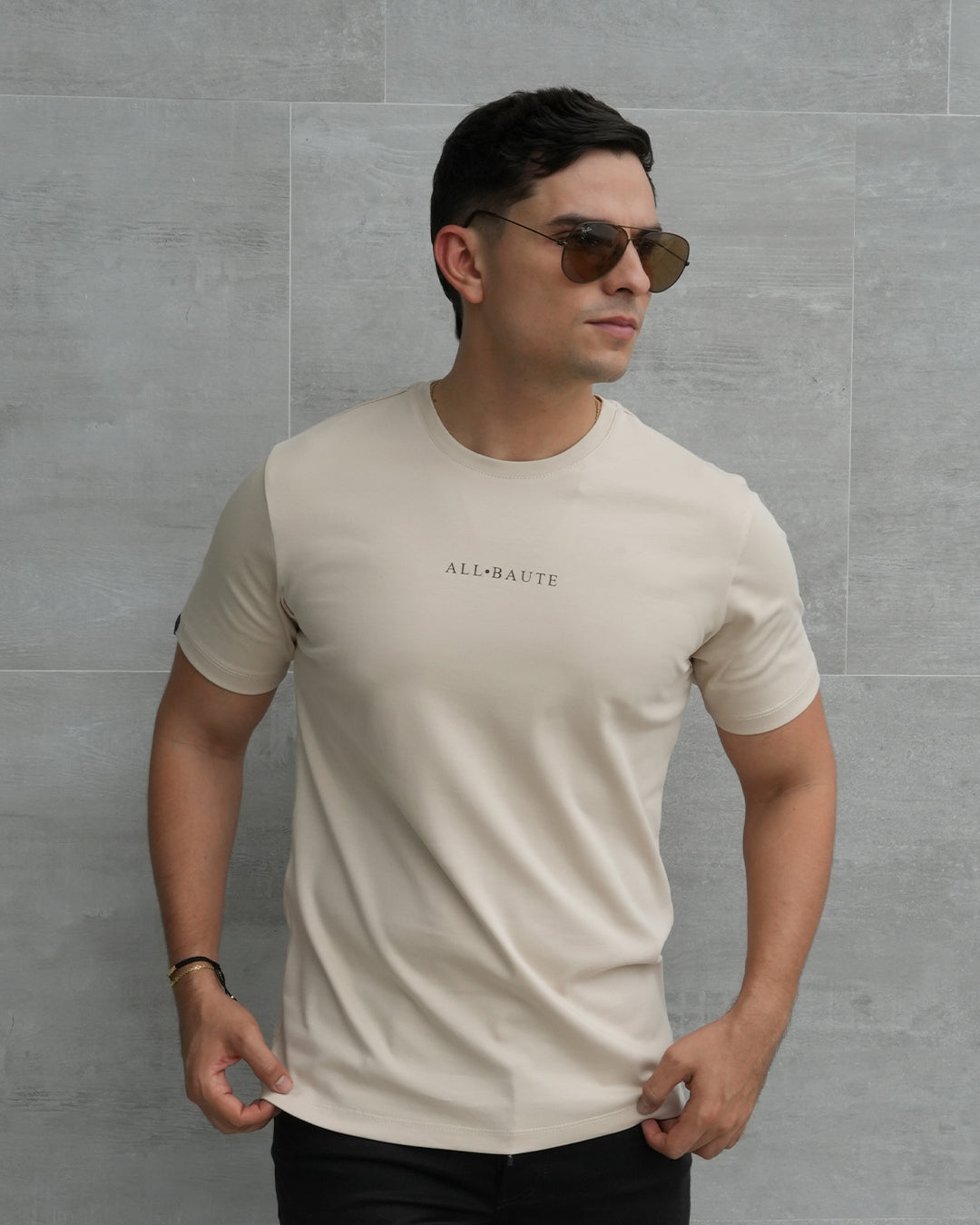 Camiseta cuello redondo