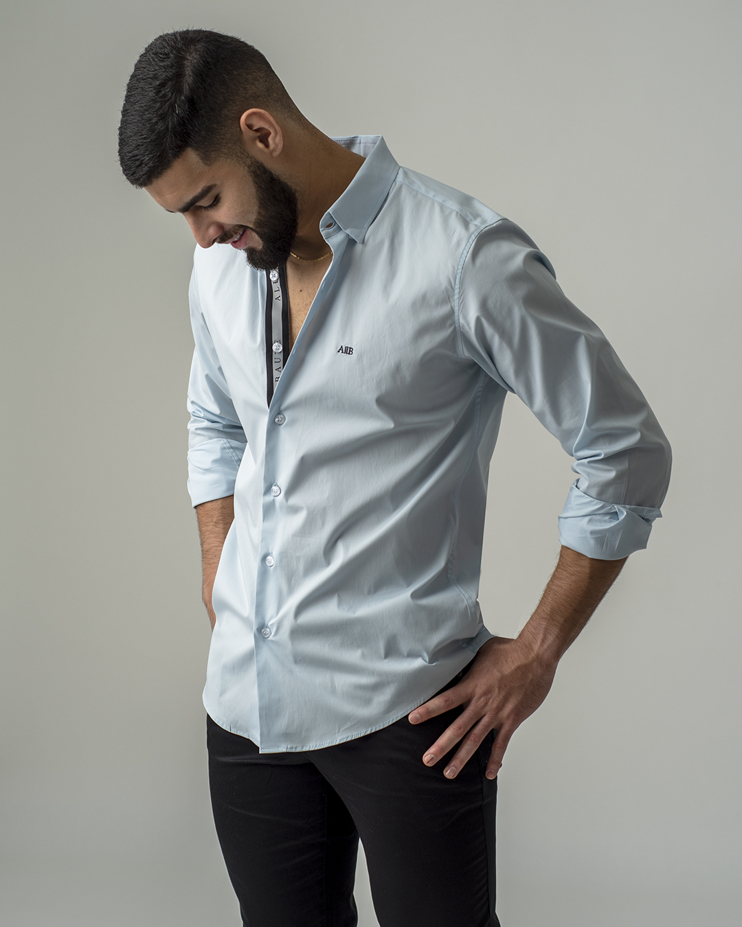 Camisa manga larga Algodón