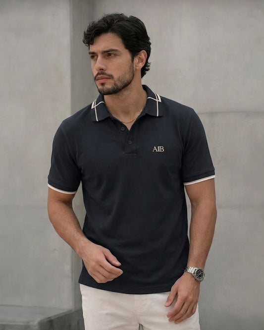 Suéter Tipo Polo