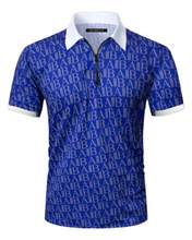 Cargar imagen en el visor de la galería, Camisa tipo polo AIIB Azul
