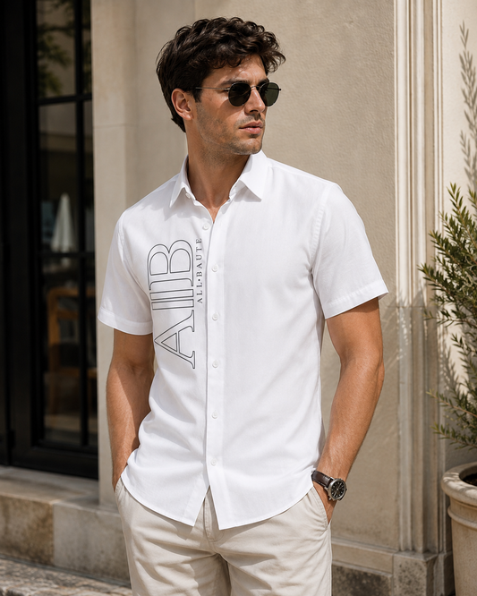 Camiseta en algodón