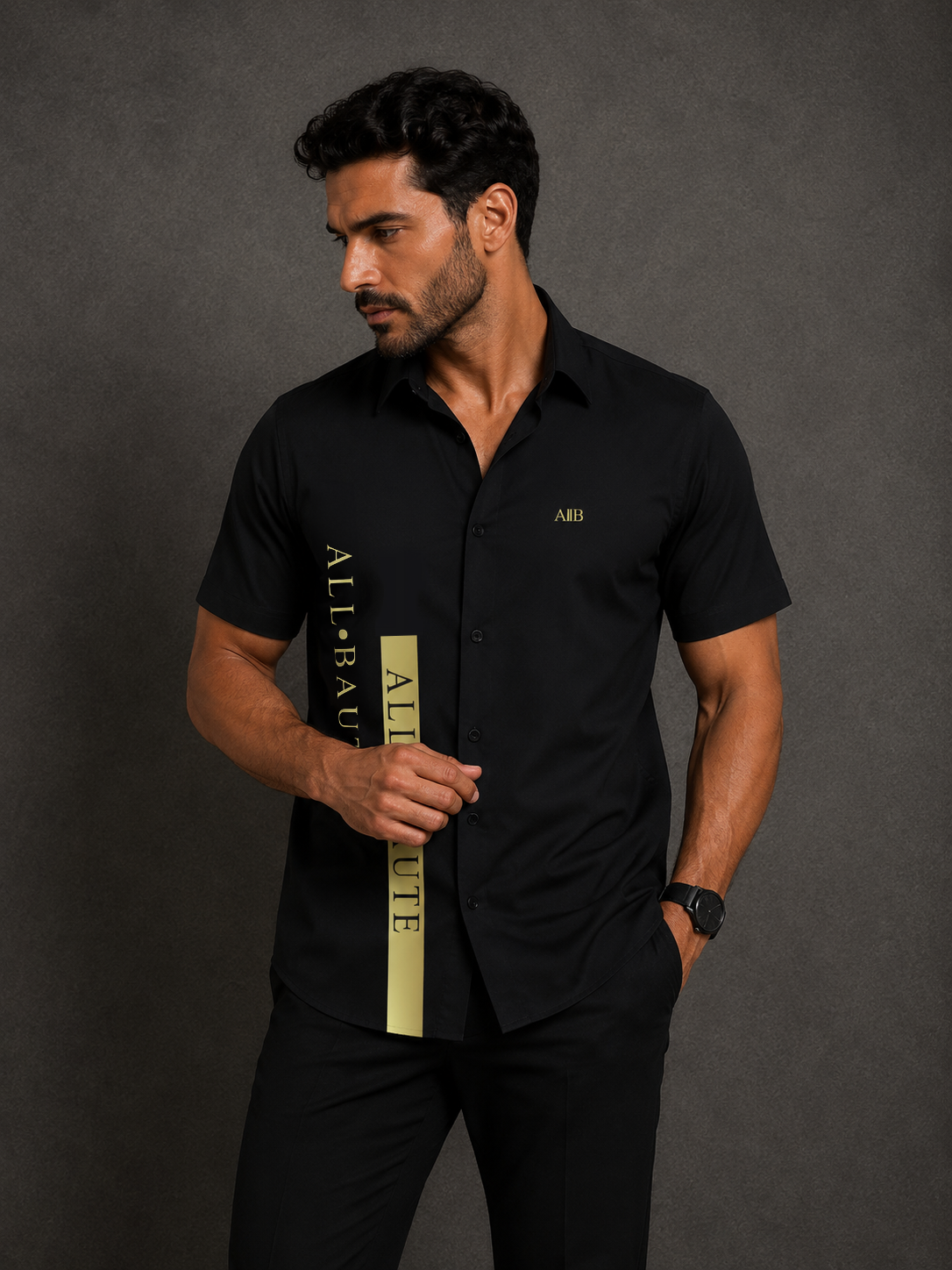 Camisa en algodón  - Amadeo
