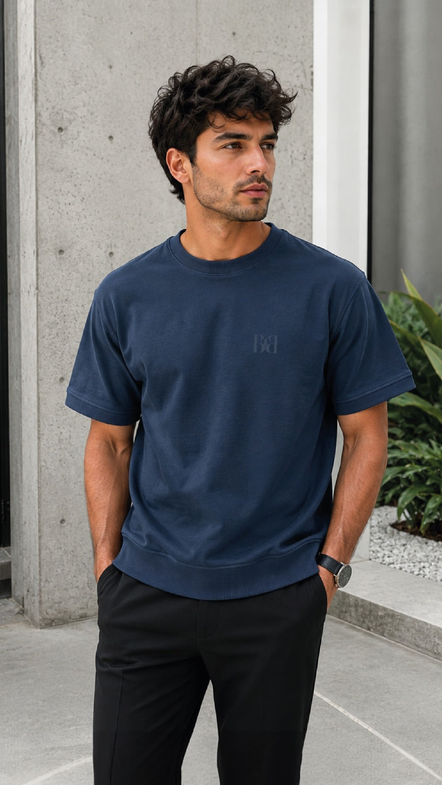 Camiseta BTB Azul Turquí