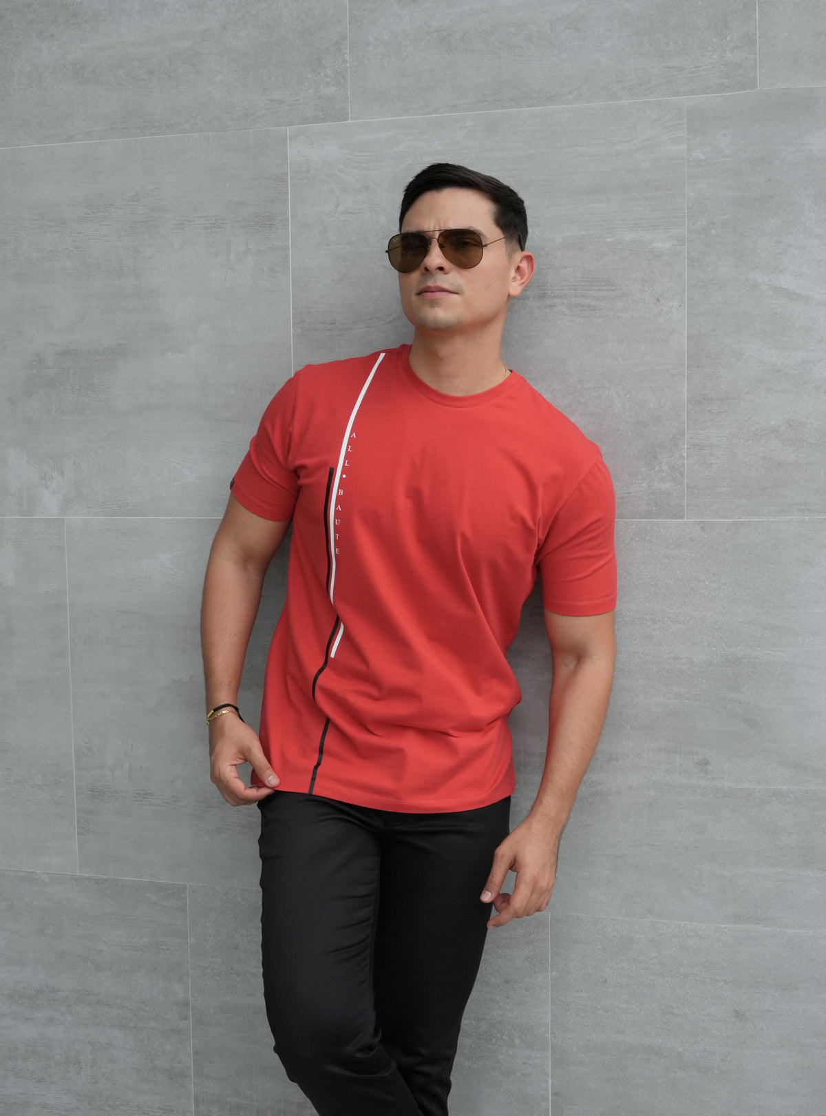 Camiseta cuello redondo