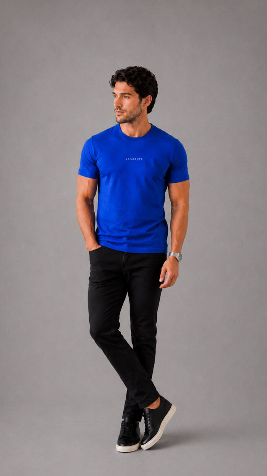 Camiseta Azul Turquí