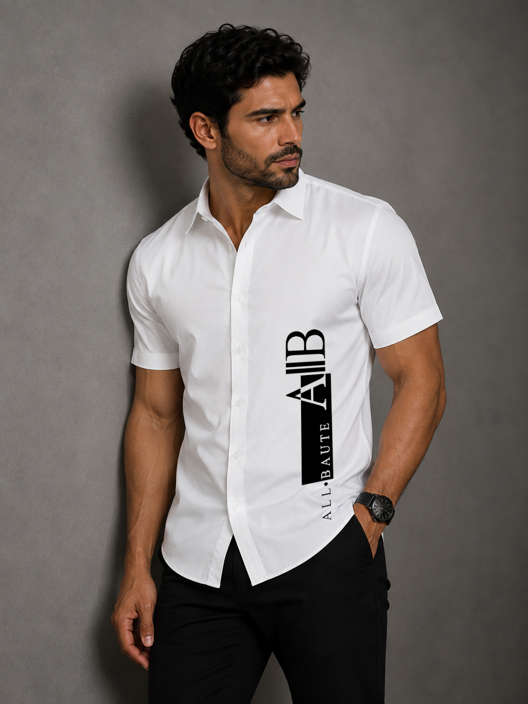 Camisa en algodón