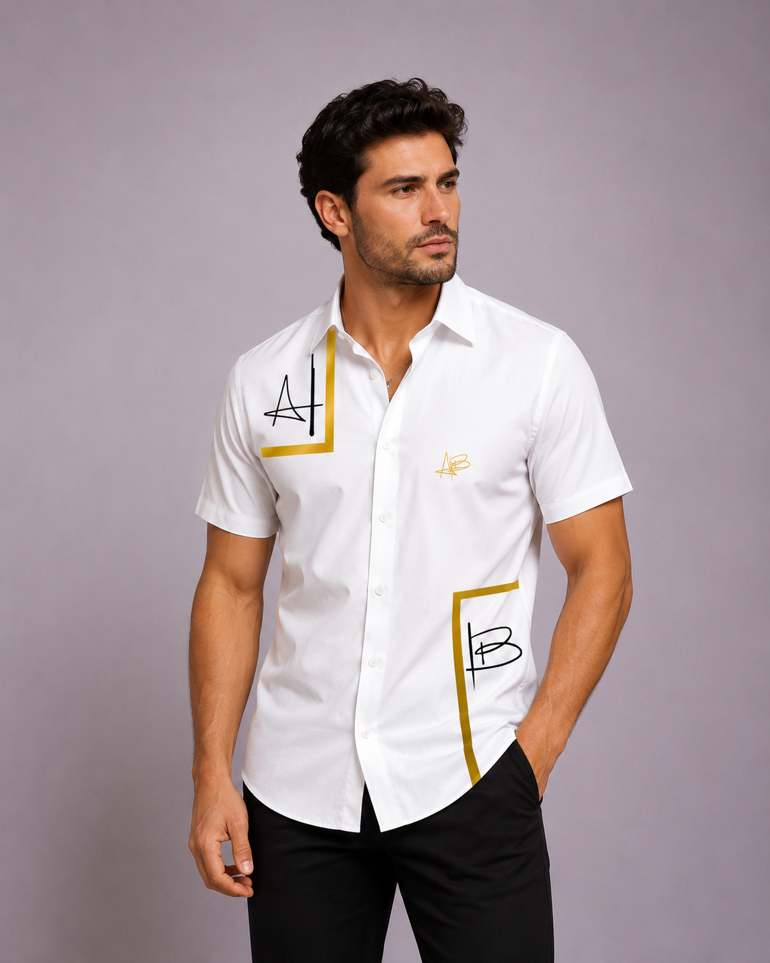 Camisa en algodón