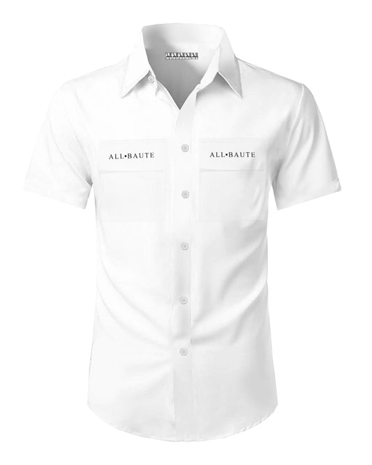 Camisa en algodón manga corta