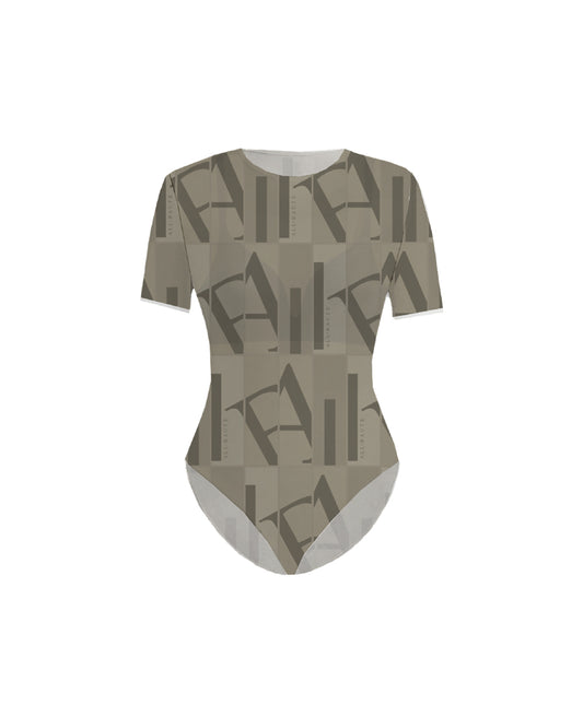 Body manga corta Malla