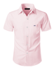 Camisa en algodón manga corta