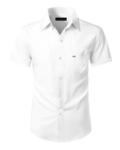 Cargar imagen en el visor de la galería, Camisa en algodón manga corta
