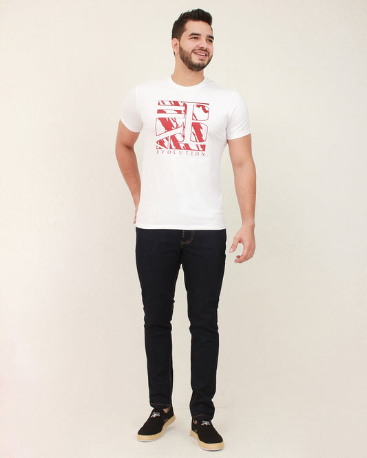 Camiseta cuello redondo