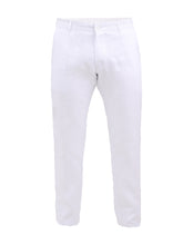 Cargar imagen en el visor de la galería, Pantalón en lino blanco
